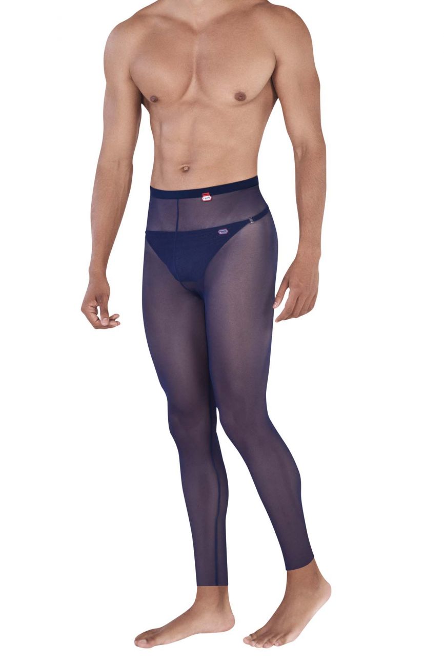 Pikante 0336 Manhood Long Johns Thongs Dark Blue