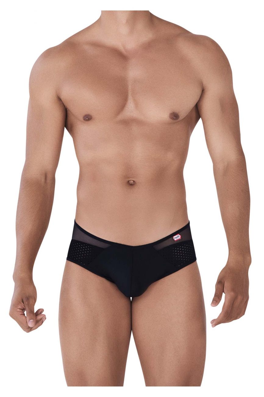 Pikante 0342 Leonidas Mesh Briefs Black