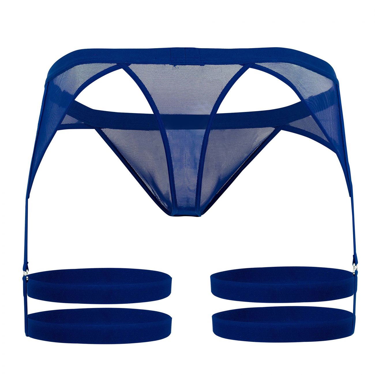 Pikante 0345 Rebel Garter Thongs Dark Blue