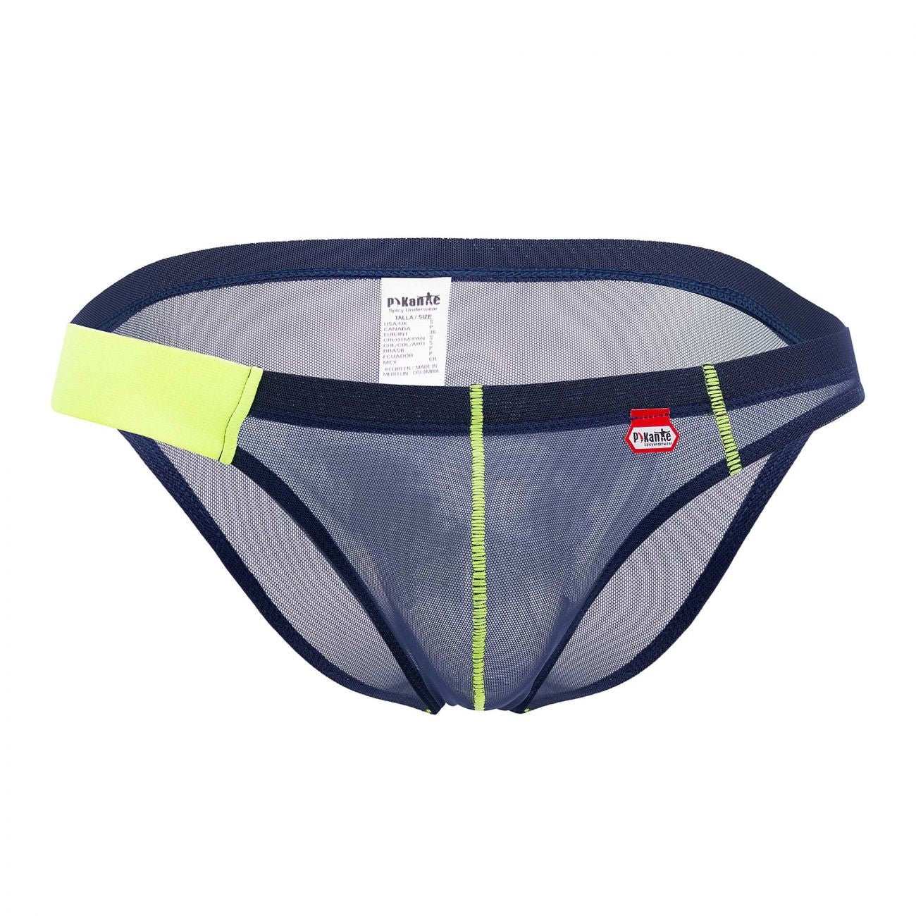 Pikante 0498 Lust Mesh Briefs Dark Blue