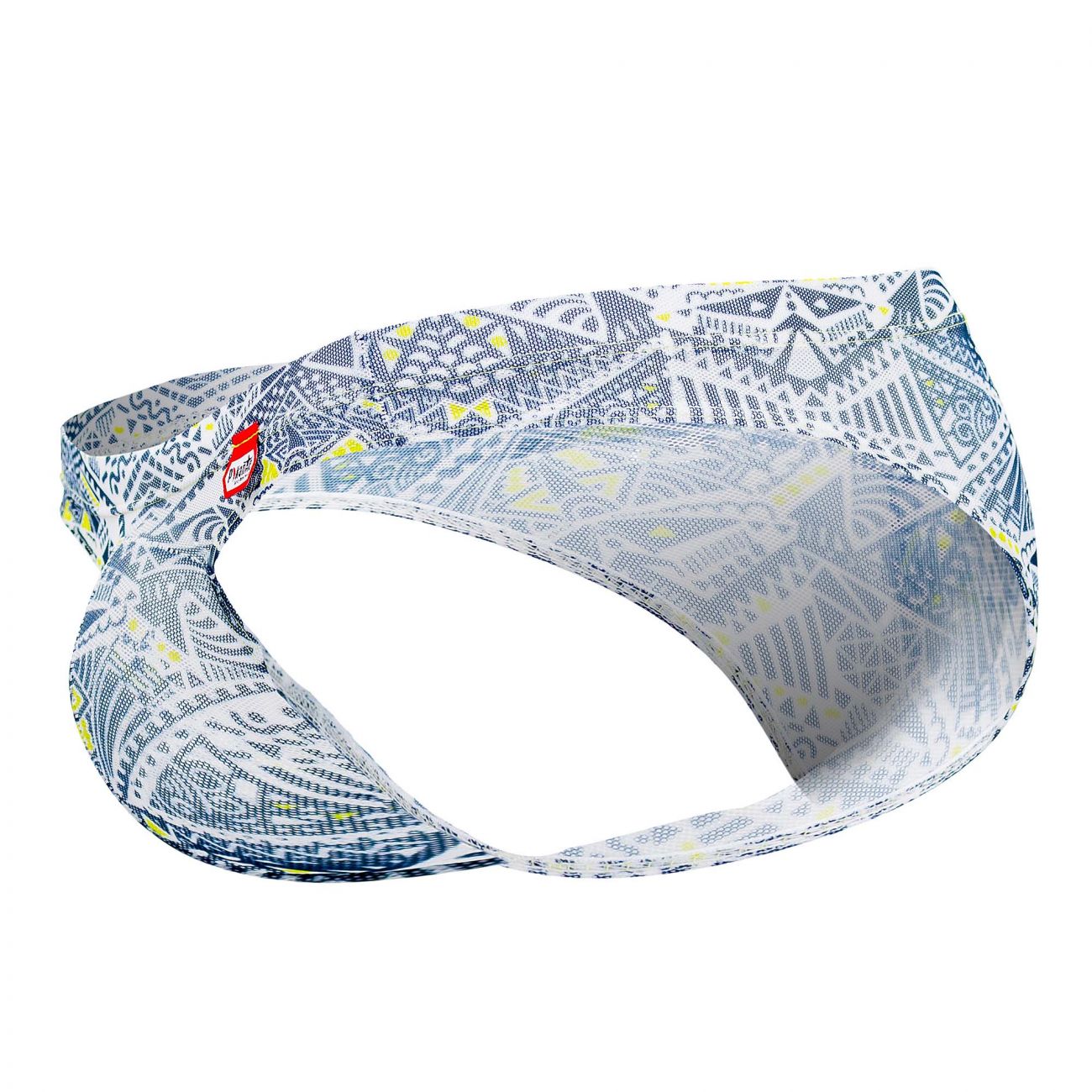Pikante 0501 Tribal Briefs White Multi