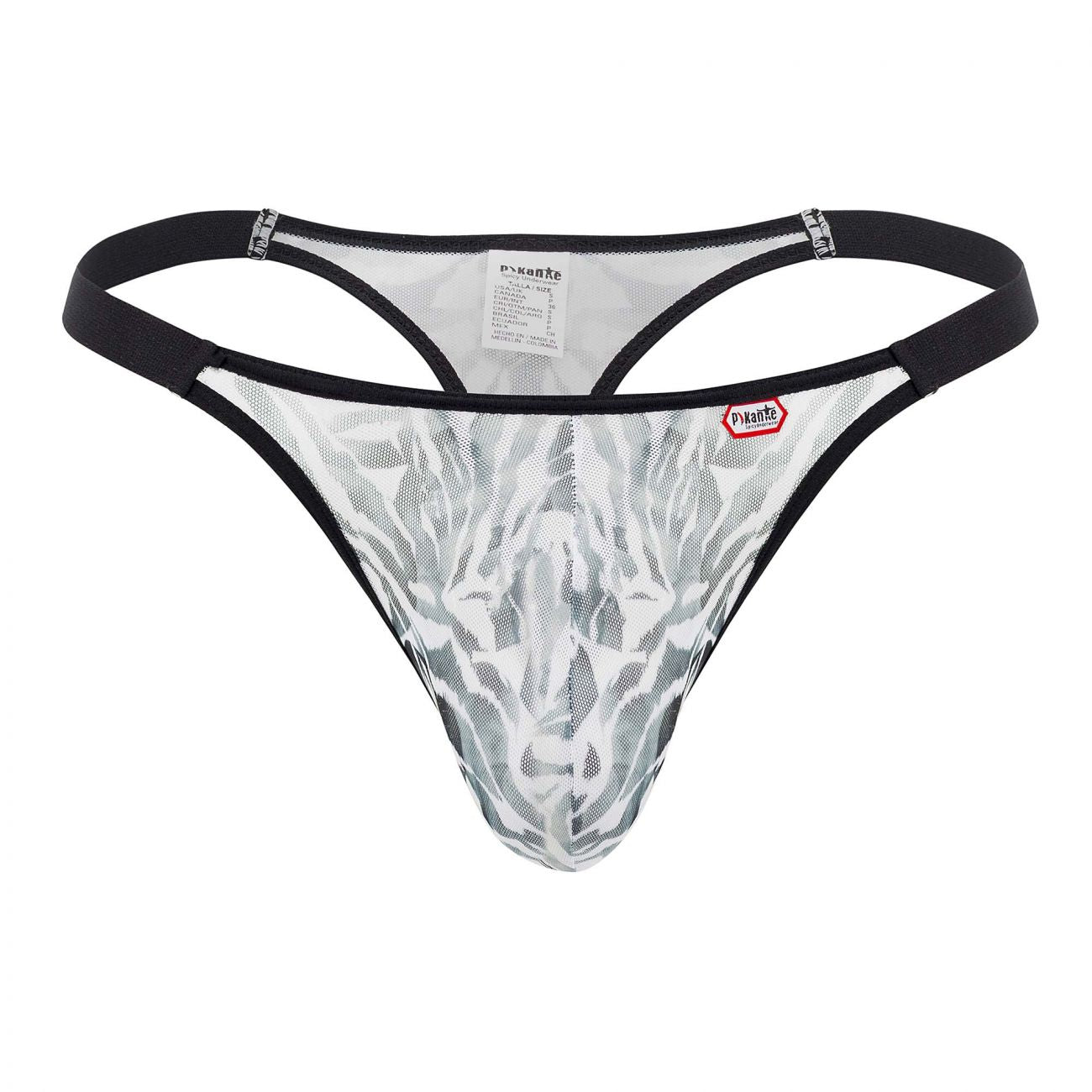Pikante 0504 Erotic Thongs White