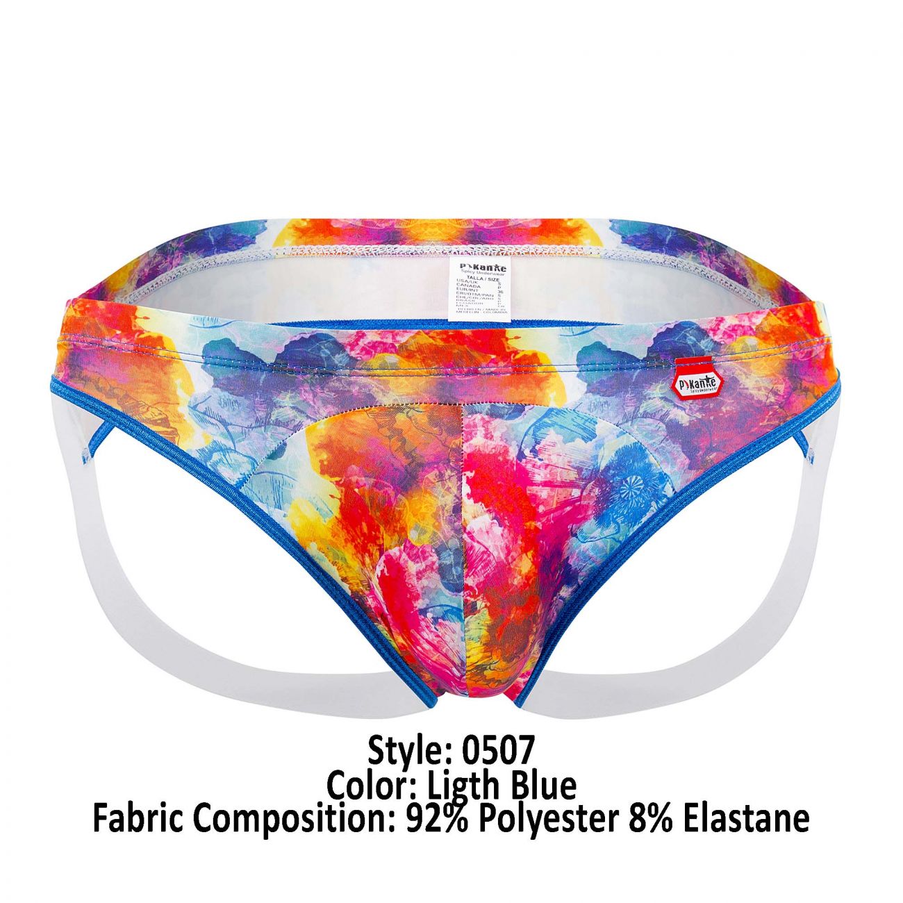 Pikante 0507 Colors Jockstrap Light Blue