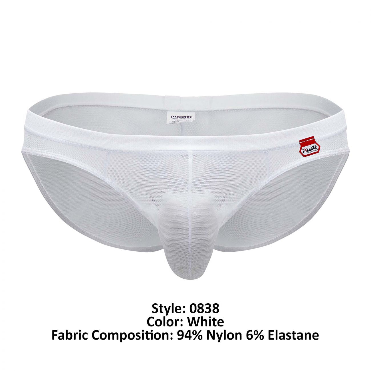 Pikante 0838 Up Briefs White