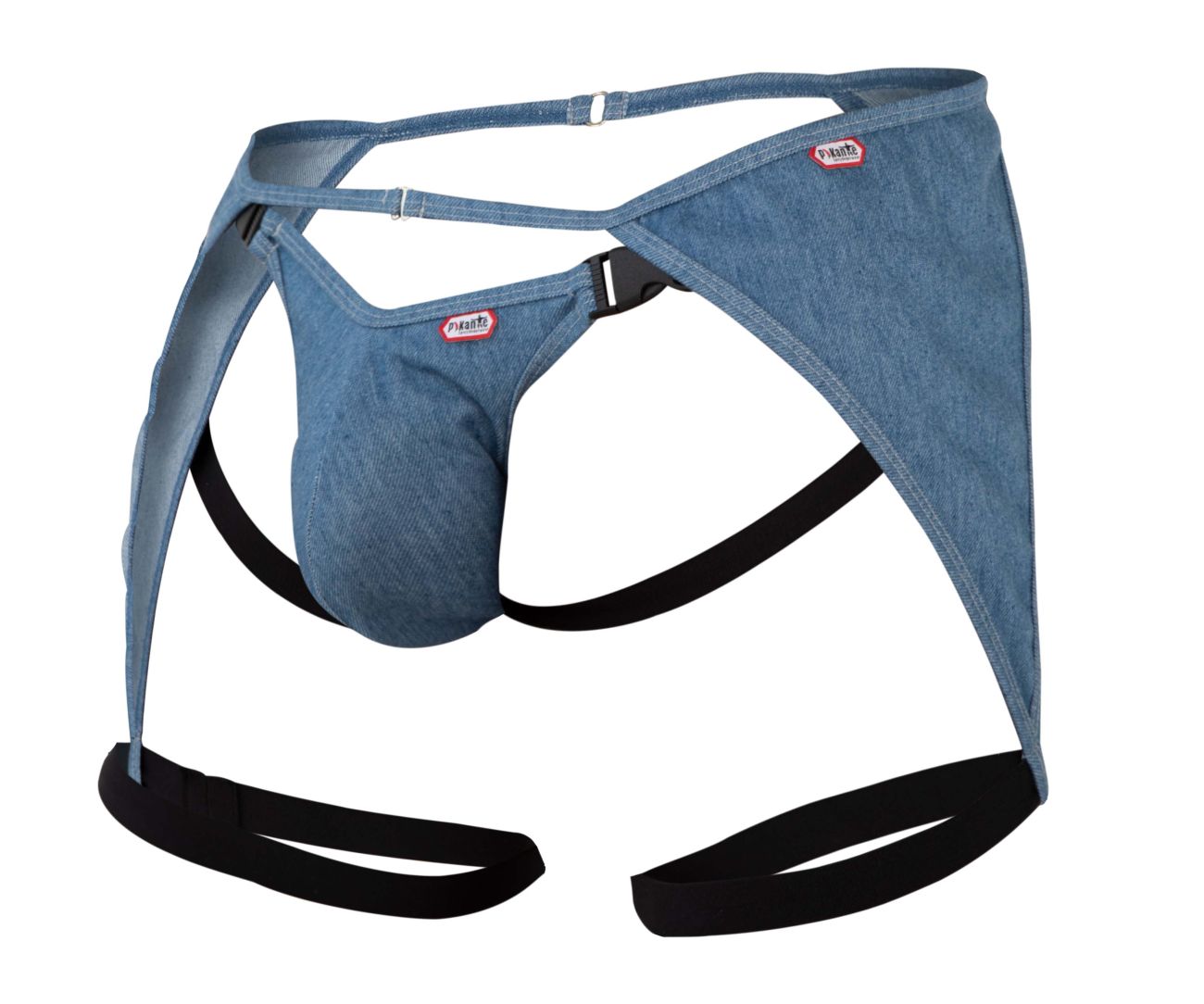 Pikante 0985 Hare Garter Jockstrap Blue