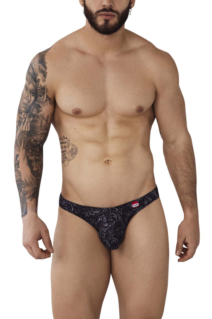 Pikante 1009 Potenza Thongs Black