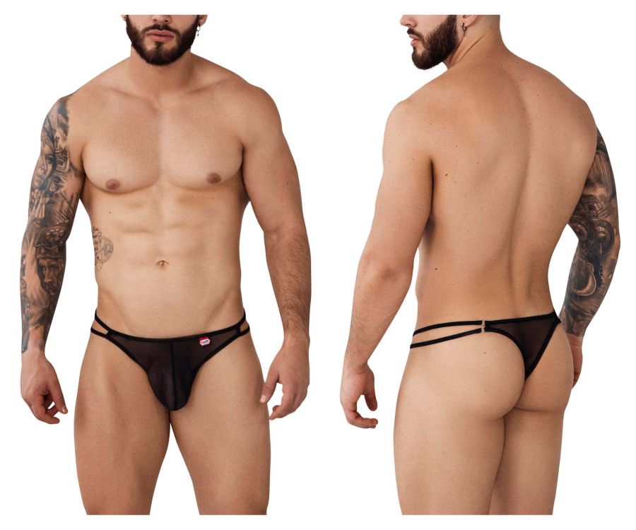 Pikante 1022 Rimini Thongs Black