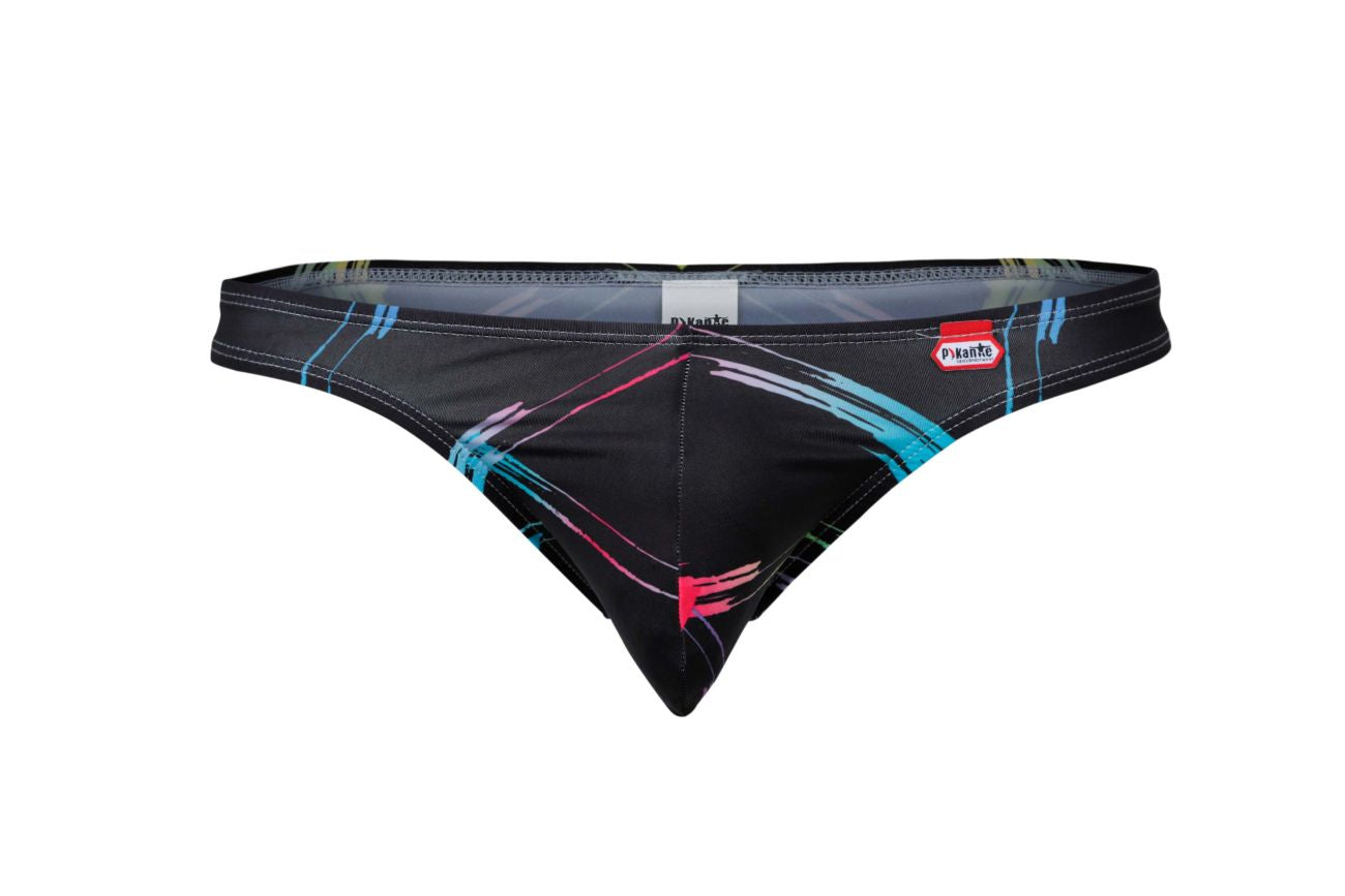 Pikante 1077 Nucleus Thongs Black