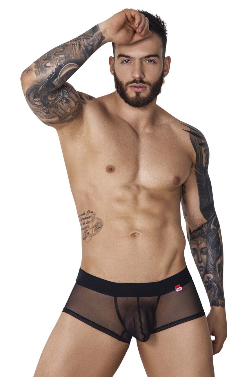 Pikante 1090 Burly Mesh Trunks Black