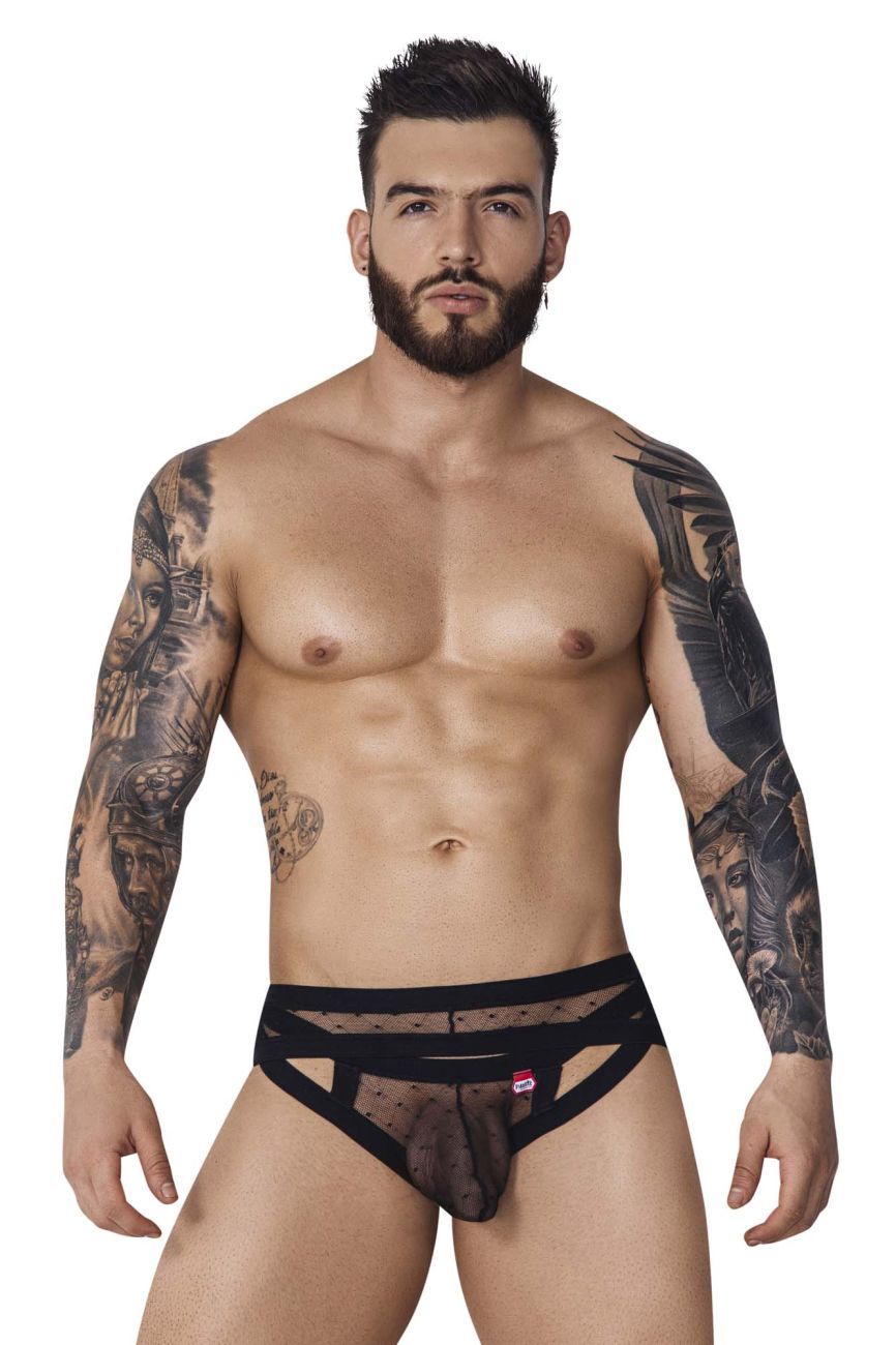 Pikante 1093 Oomph Mesh Briefs Black