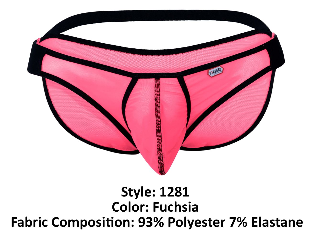 Pikante PIK 1273 Sonar Trunks Color Red - Pikante Underwear