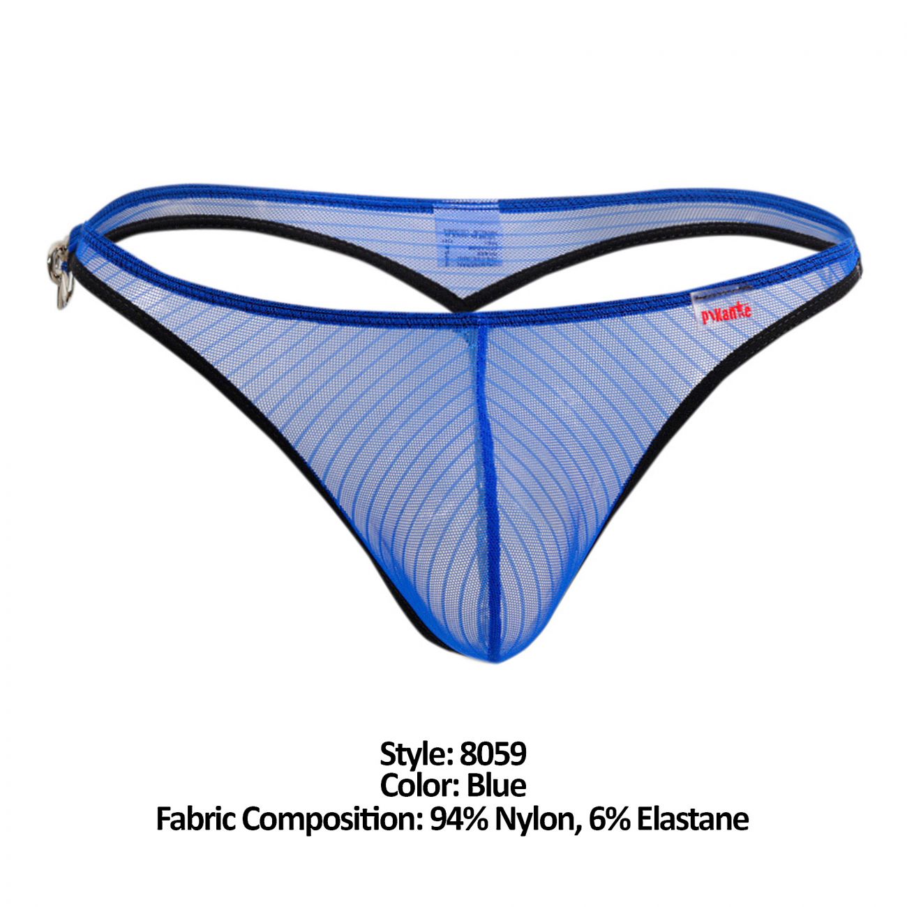 Pikante 8059 Rich Thongs Blue