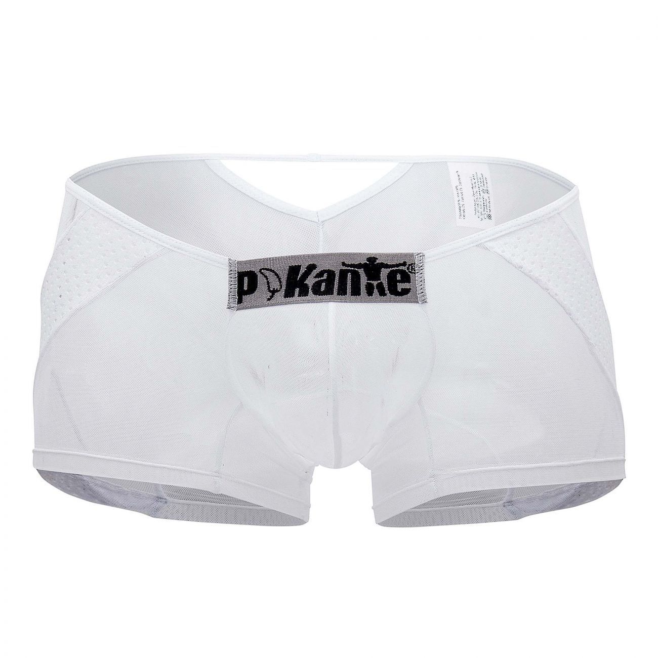 Pikante 8448 Creativity Boxer Briefs White