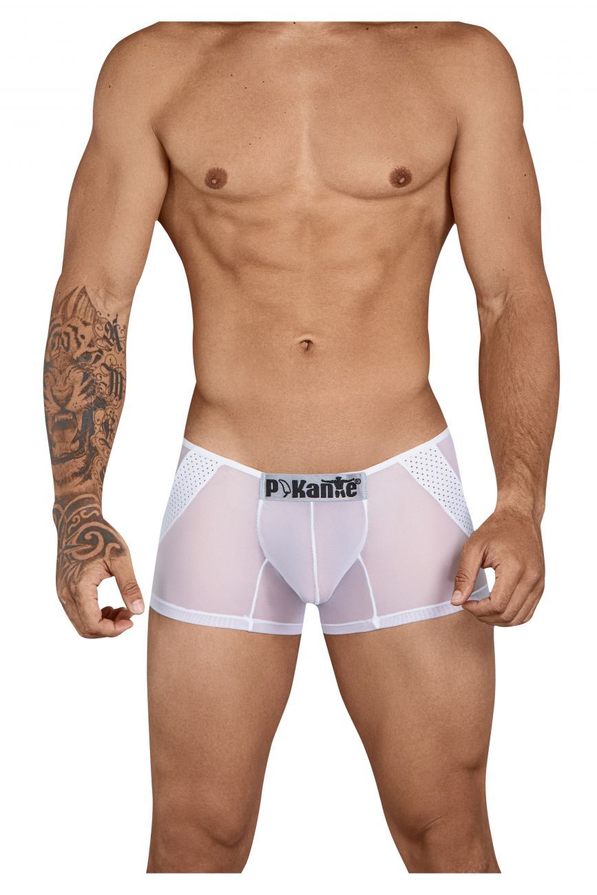 Pikante 8448 Creativity Boxer Briefs White