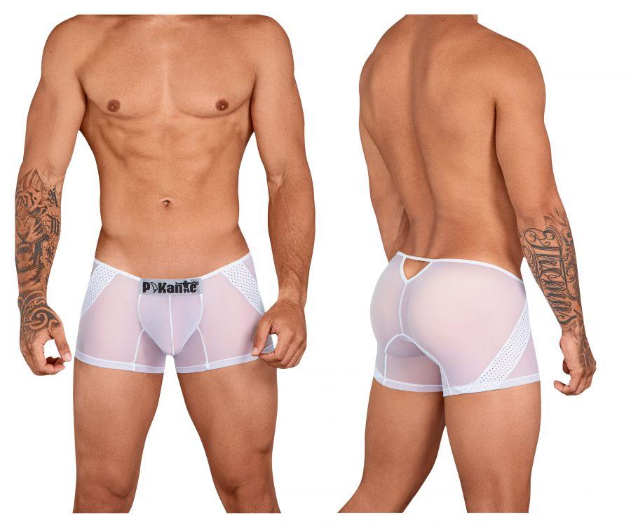 Pikante 8448 Creativity Boxer Briefs White
