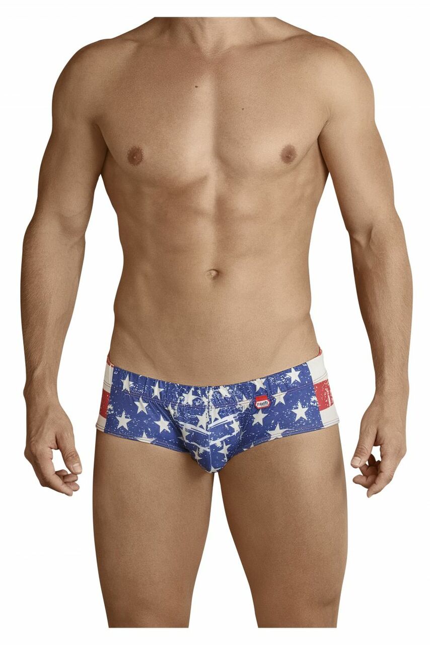 JCSTK - Mens USA Flag Anatomic Bikini Briefs