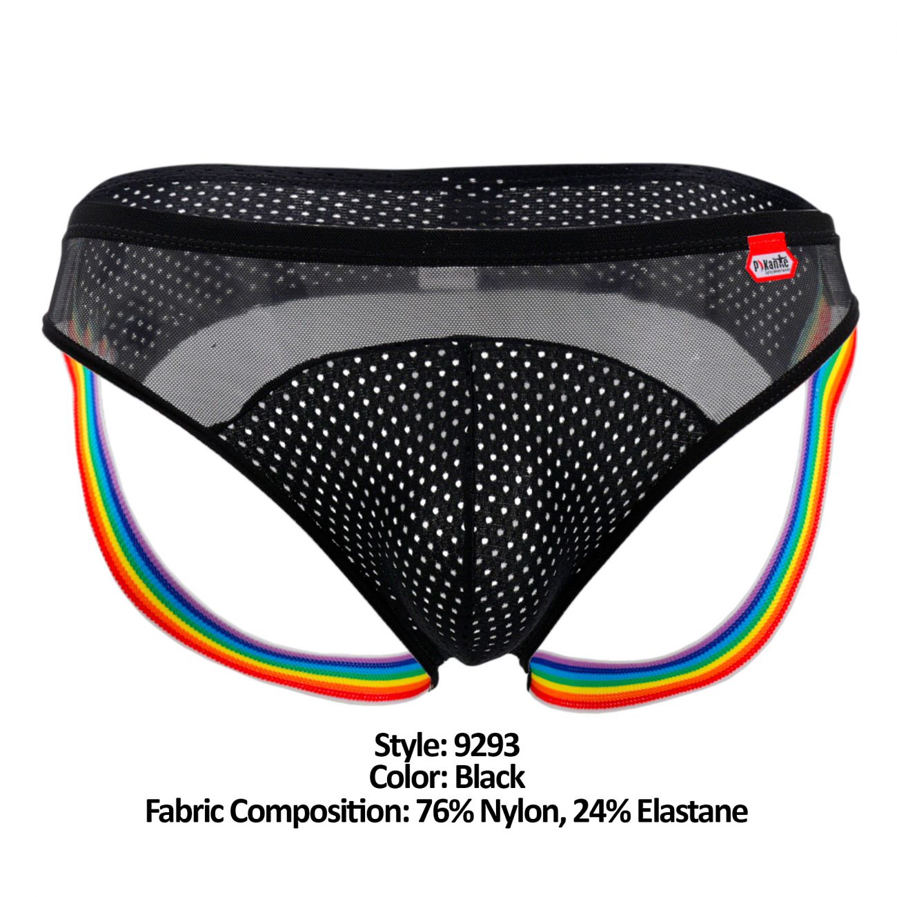 Pikante 9293 Unique Jockstrap Black