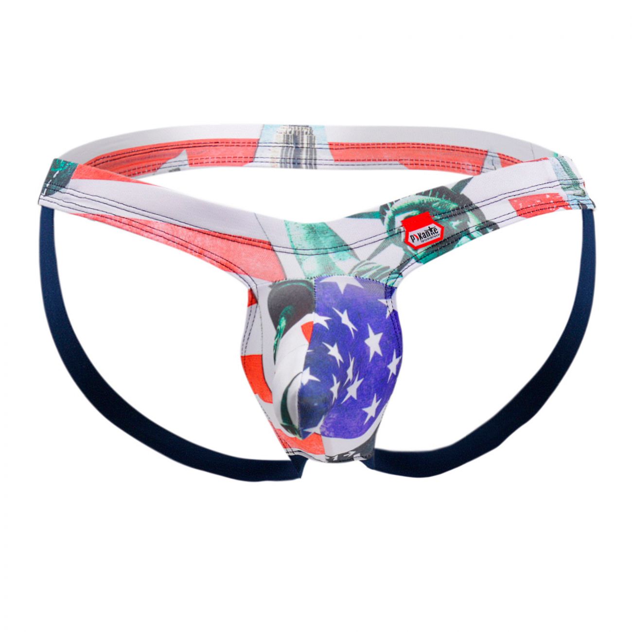 Pikante 9300 Freedom Castro Jockstrap White USA