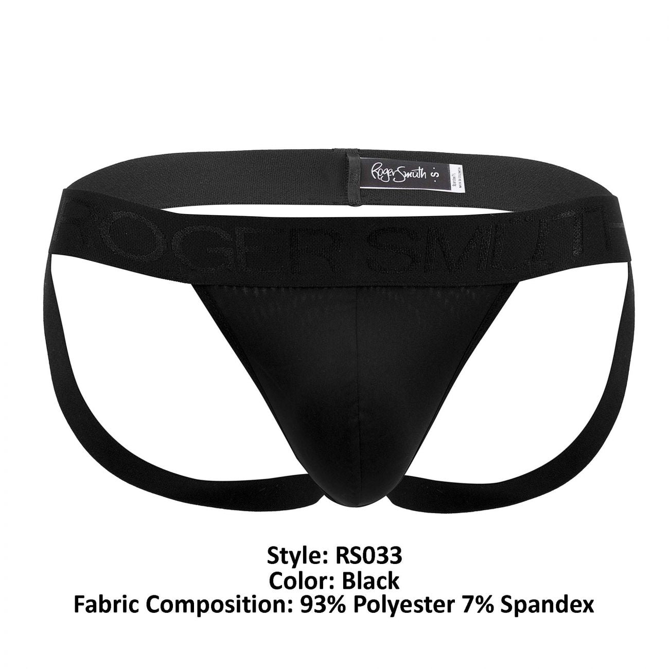 Roger Smuth RS033 Jockstrap Black