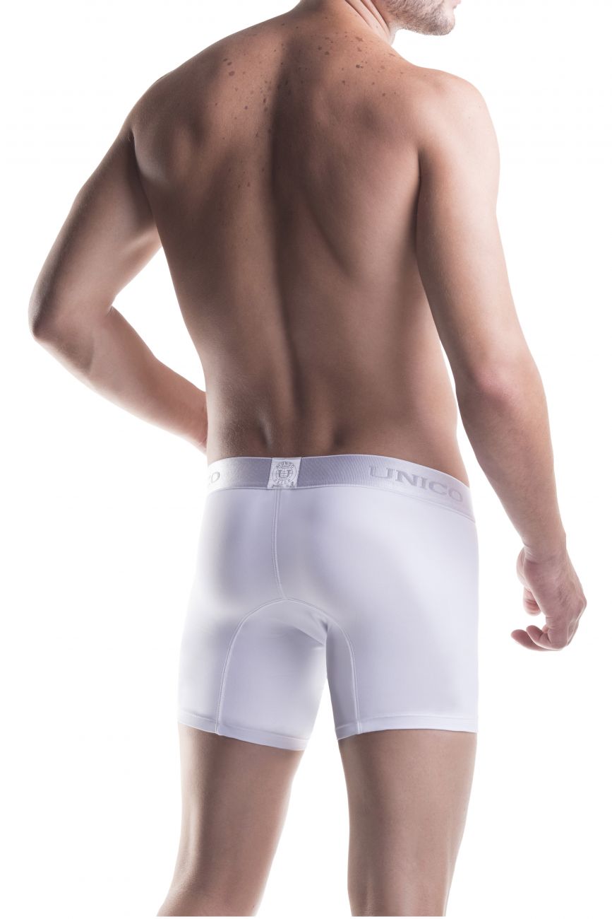 Unico 1200090300 Boxer Briefs Cristalino White