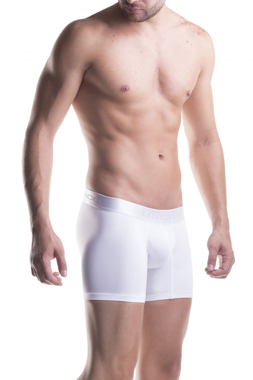 Unico 1200090300 Boxer Briefs Cristalino White