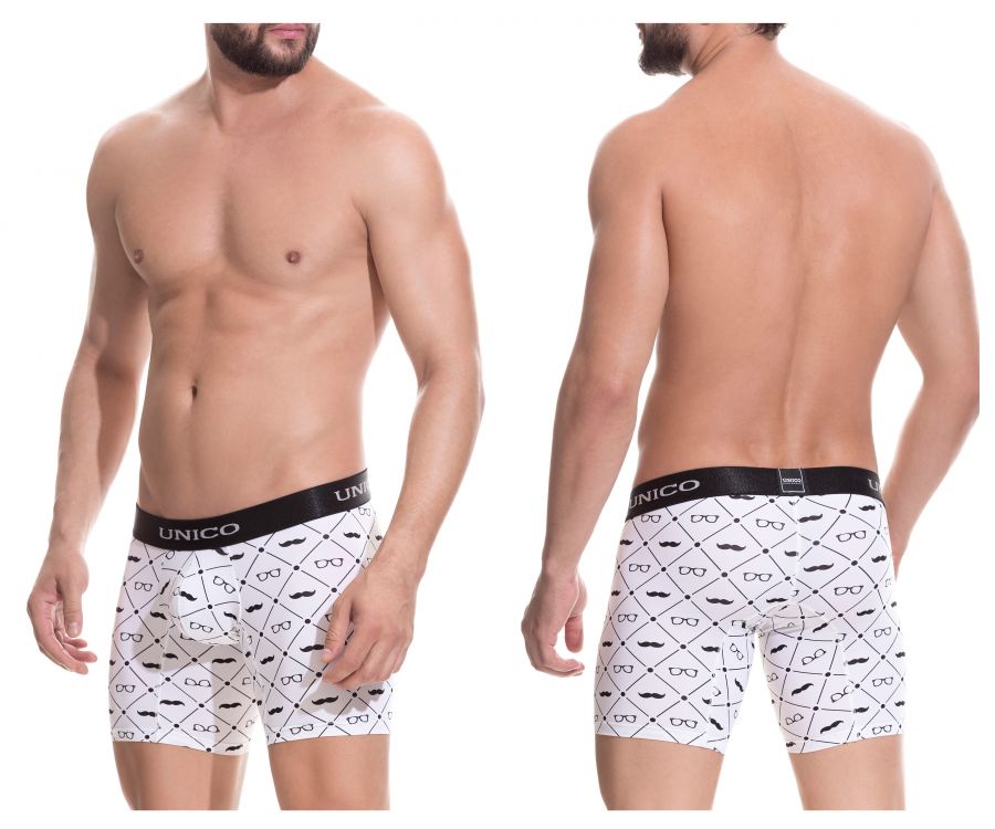 Unico 1802010022000 Boxer Briefs Gentleman White
