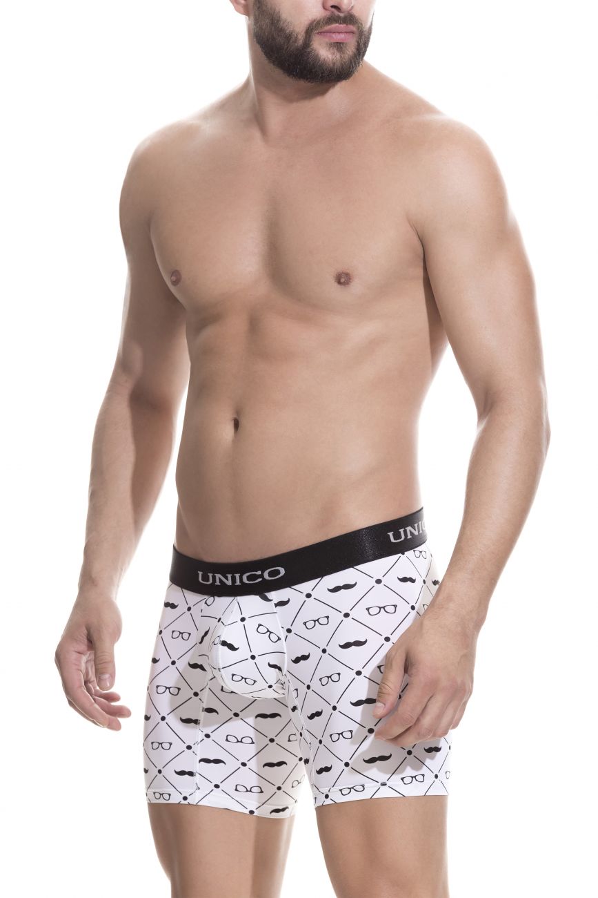 Unico 1802010022000 Boxer Briefs Gentleman White