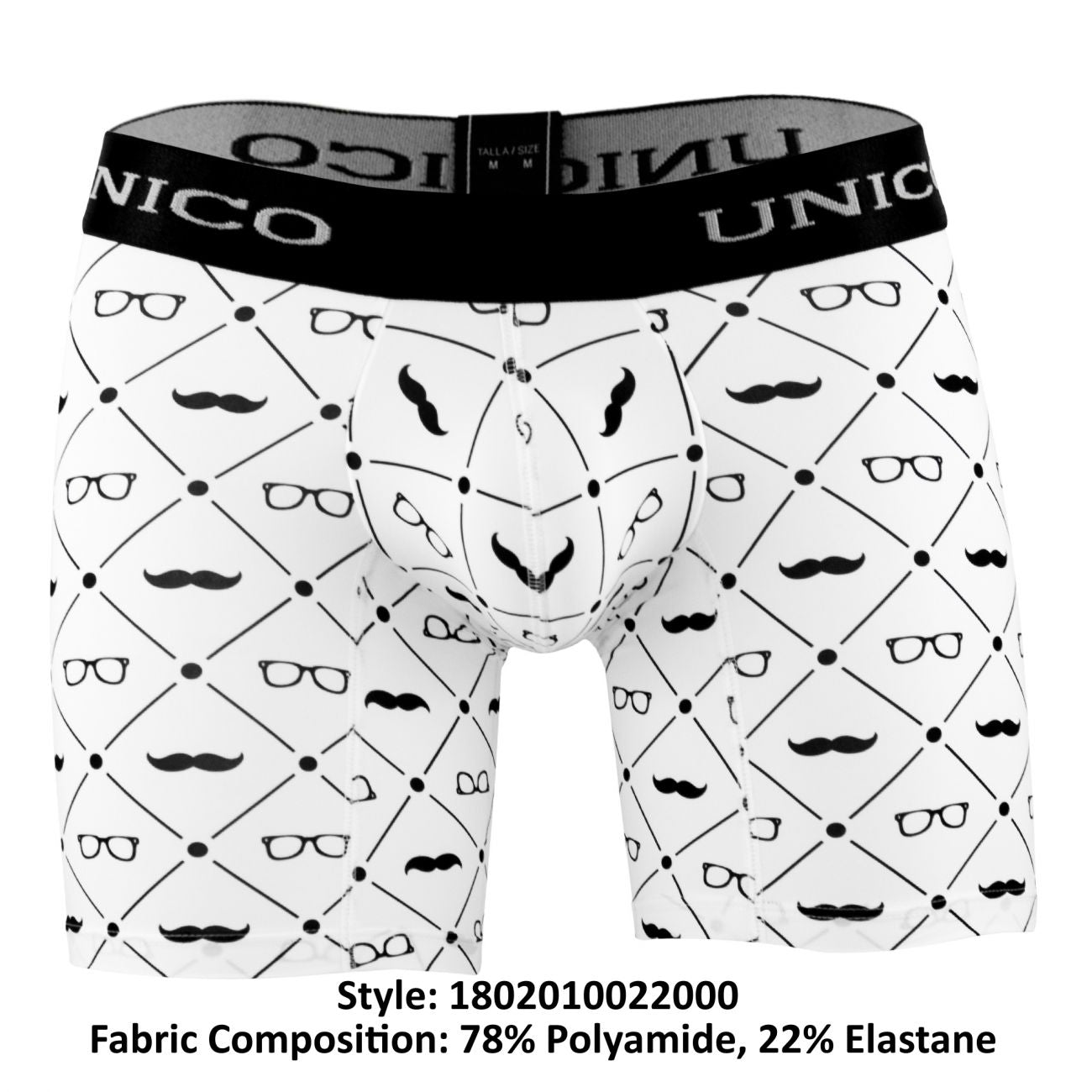 Unico 1802010022000 Boxer Briefs Gentleman White