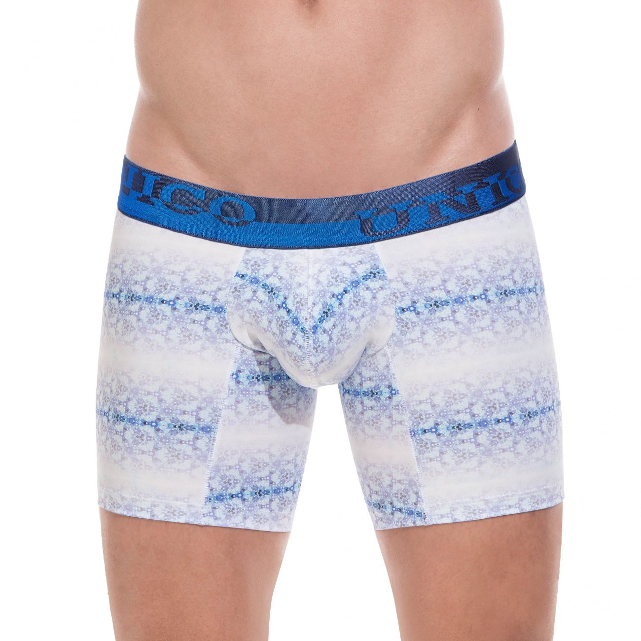 Unico 1803010020531 Boxer Briefs Mental White Printed