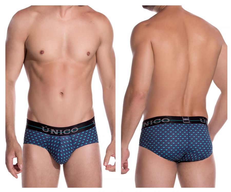 Unico 1907020113629 Briefs Agata Blue Printed