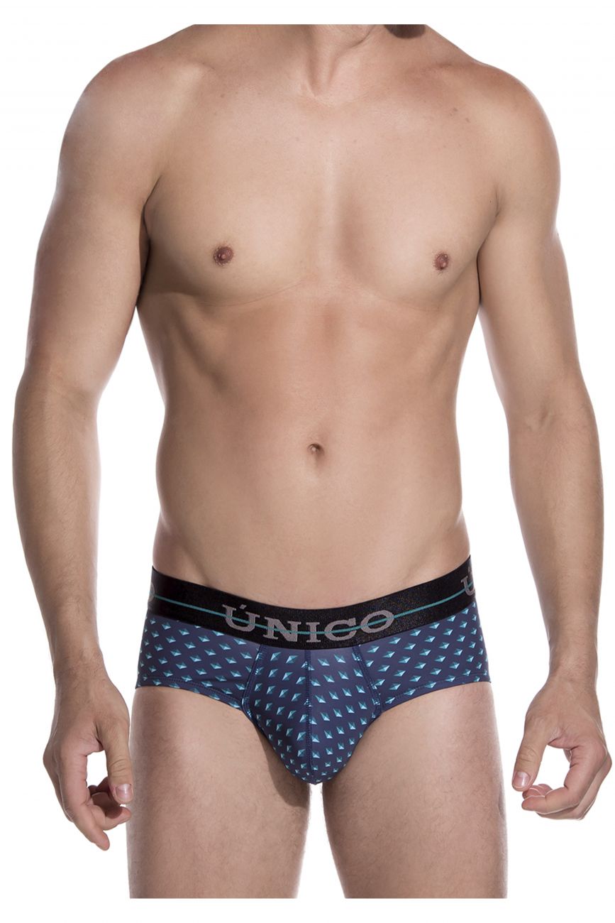 Unico 1907020113629 Briefs Agata Blue Printed
