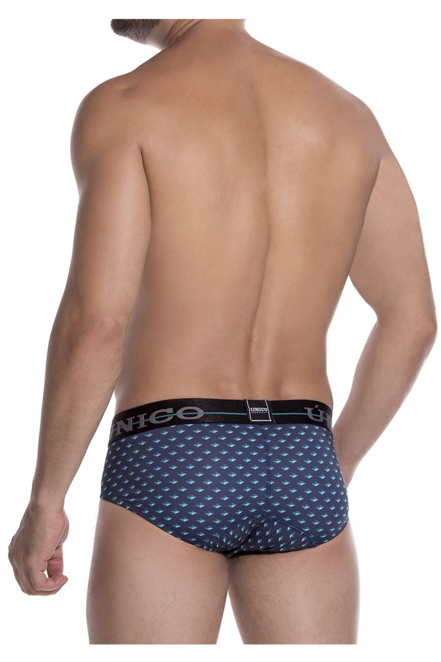 Unico 1907020113629 Briefs Agata Blue Printed