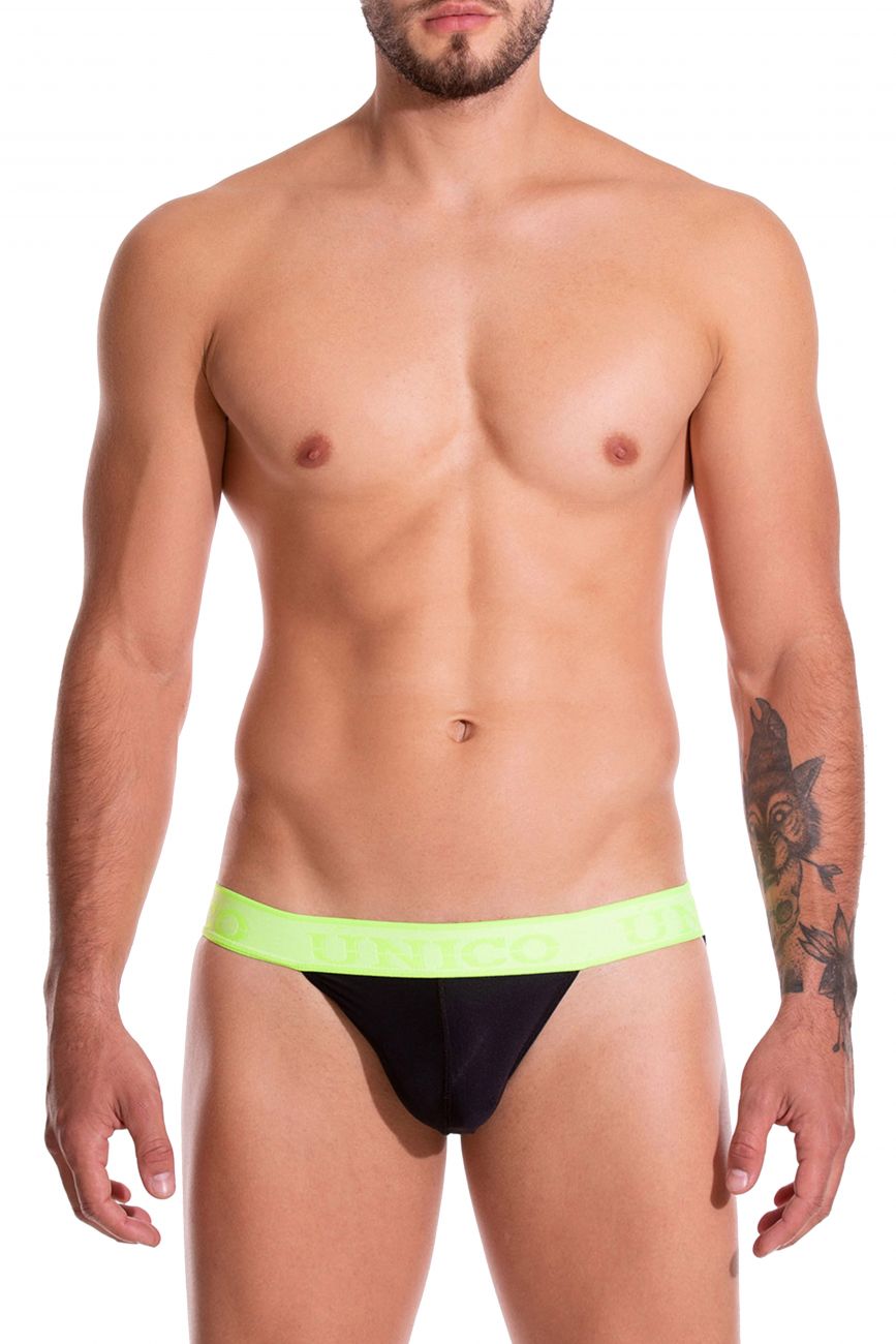 Unico 19160301211 COLORS Captacion Jockstrap Black