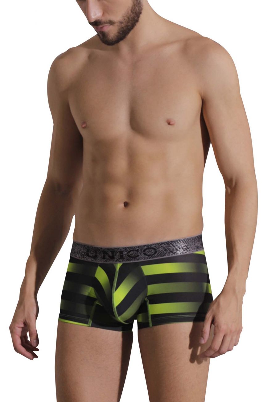 Unico 21070100105 Hive Trunks Green Printed