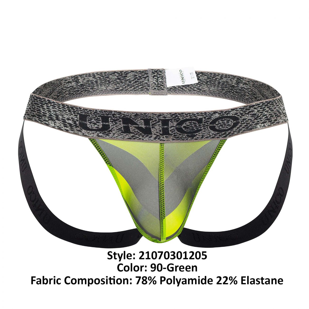 Unico 21070301205 Hive Jockstrap Green