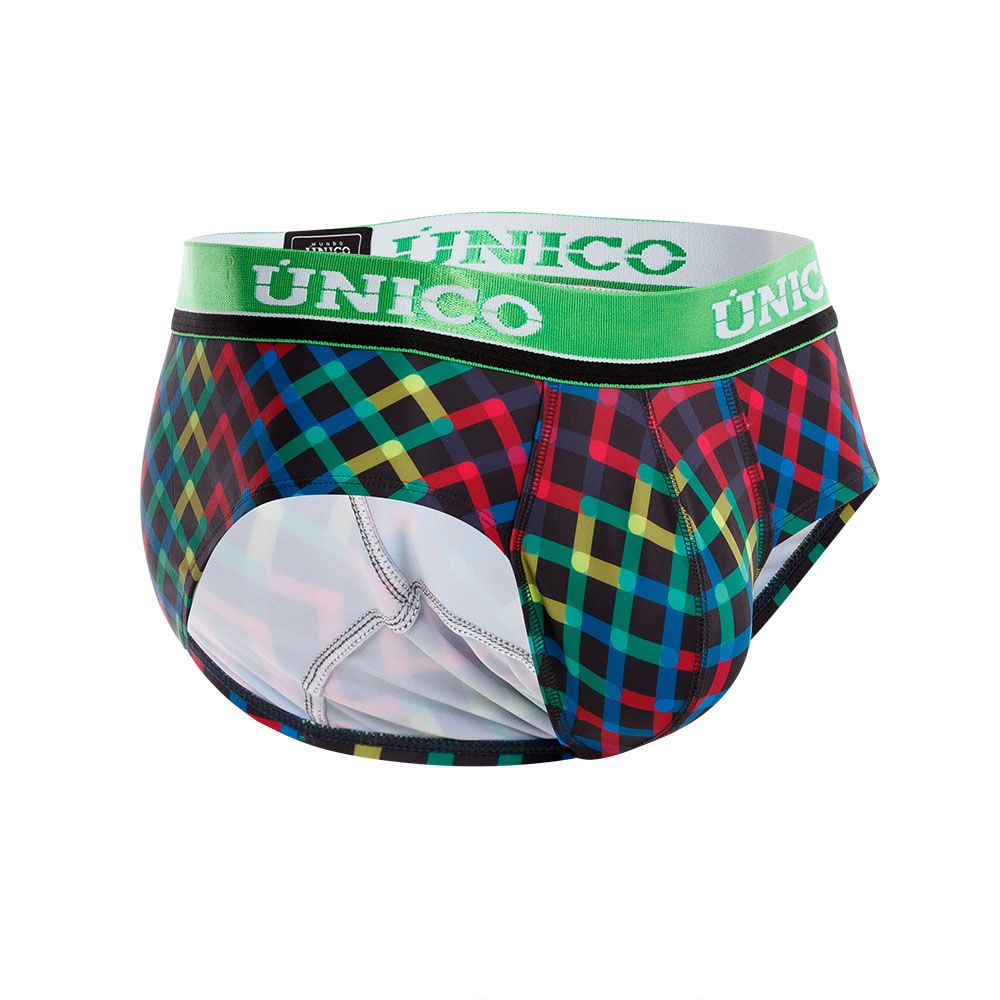 Unico 21100201111 Color-X Briefs Green Multi