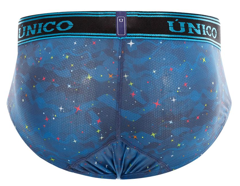 Unico 22040201106 Aloe Briefs Blue Printed
