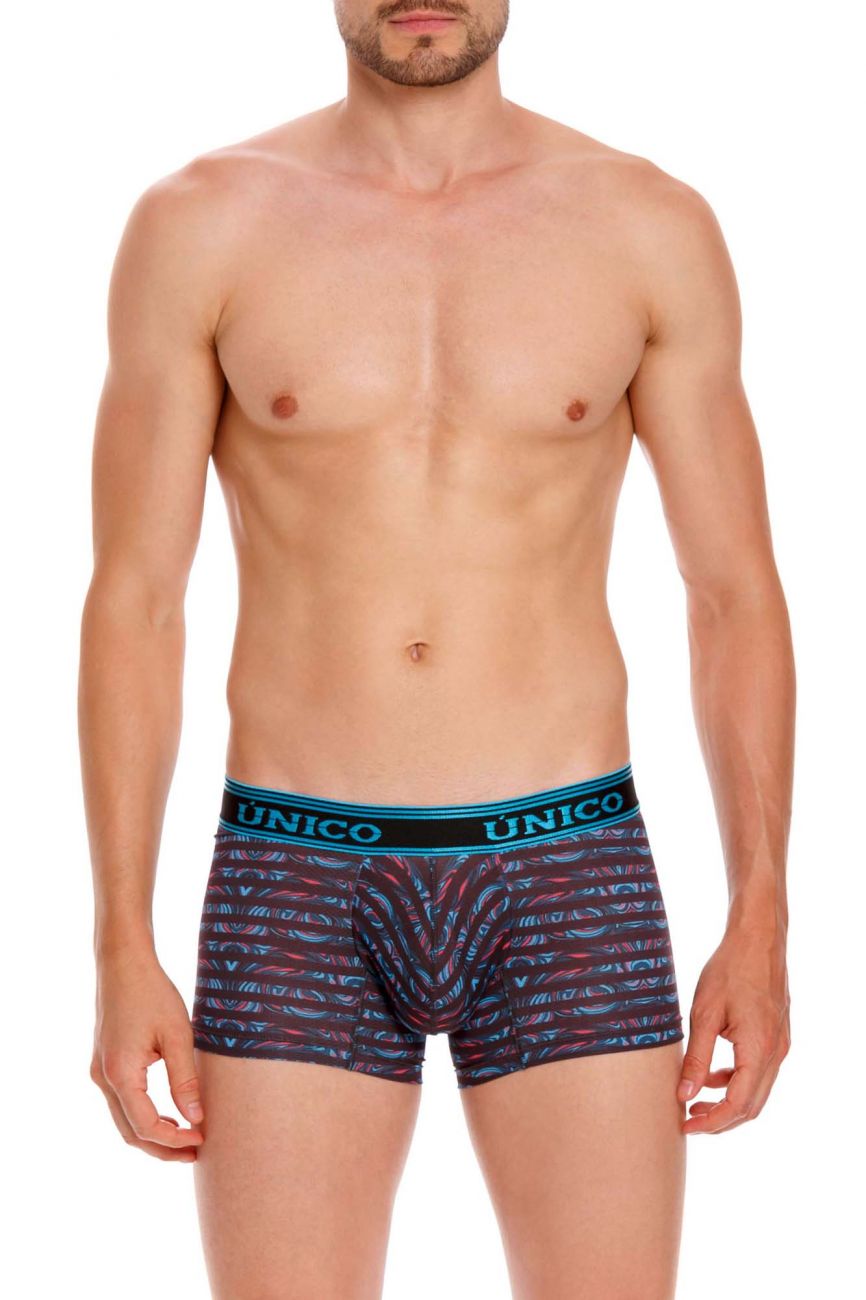 Unico 22050100102 Cocotera Trunks Blue Printed