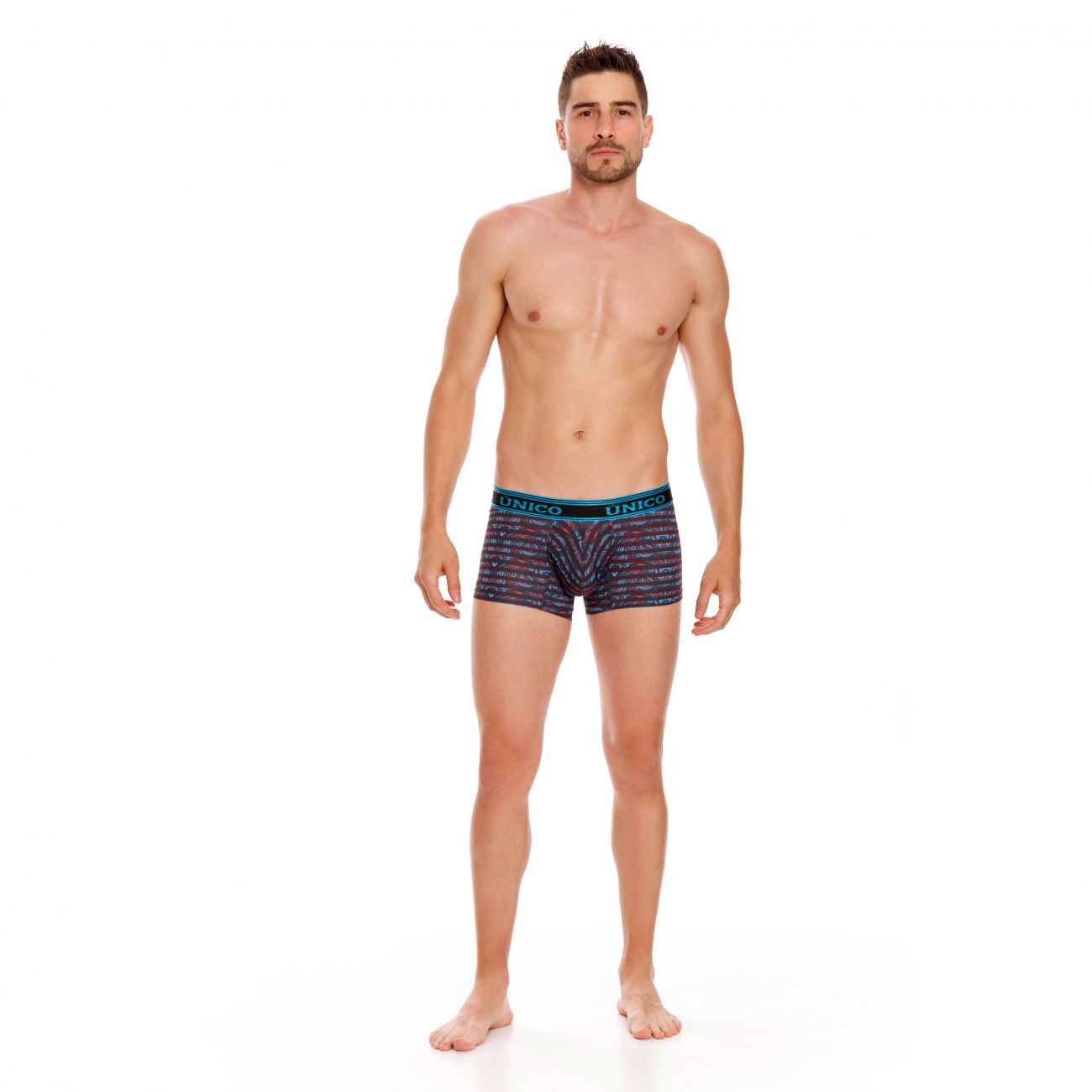 Unico 22050100102 Cocotera Trunks Blue Printed