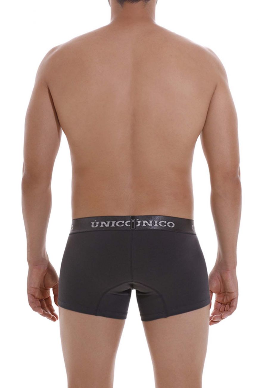 Unico 22120100104 Asfalto A22 Trunks Dark Gray Plus Sizes