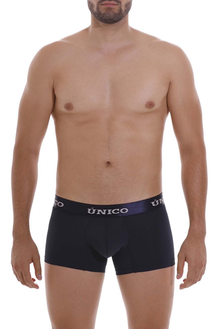 Unico 22120100106 Profundo M22 Trunks Dark Blue Plus Sizes