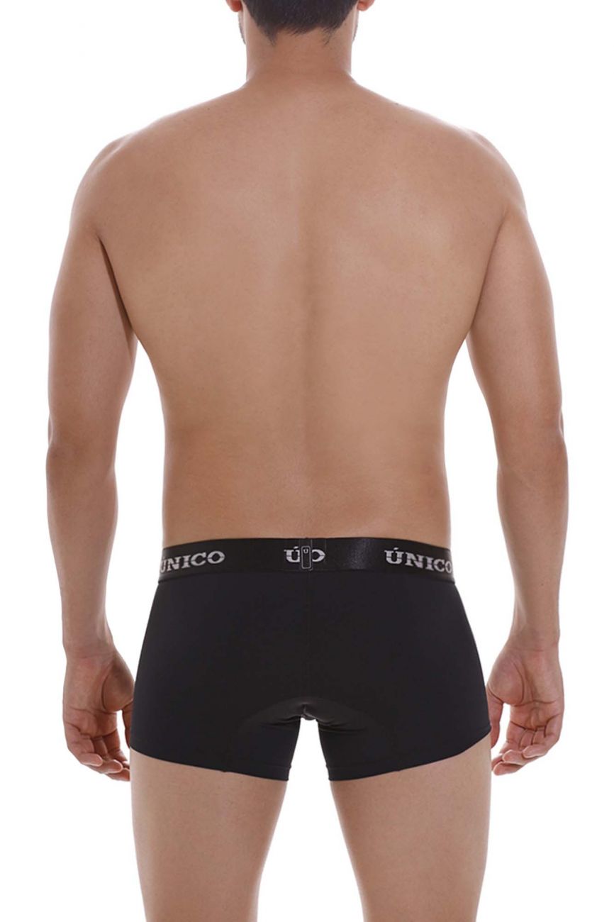 Unico 22120100107 Intenso M22 Trunks Black Plus Sizes