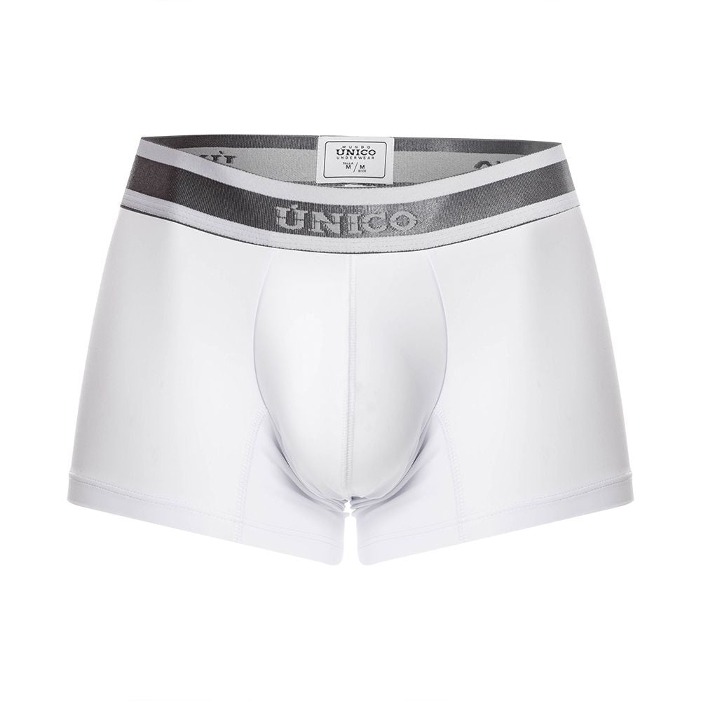 Unico 22120100112 Lustre M22 Trunks White Plus Sizes