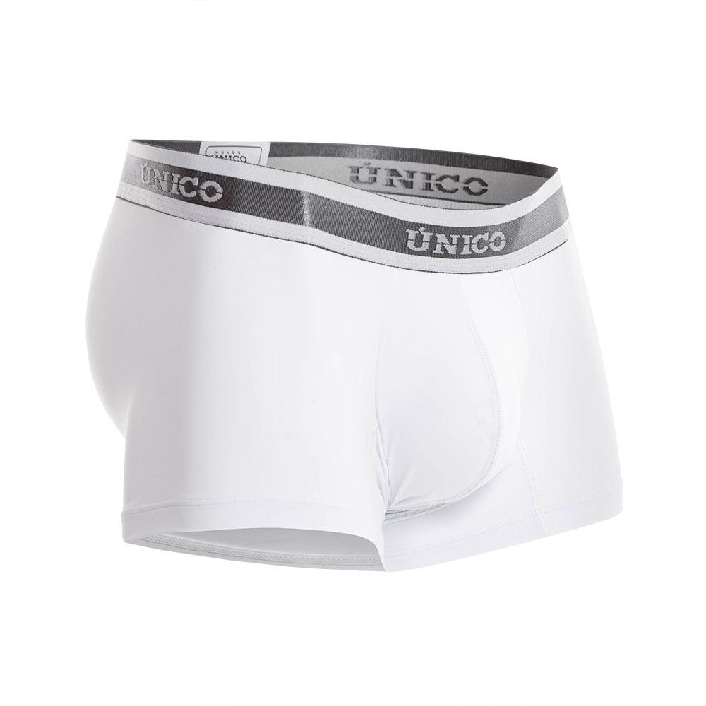 Unico 22120100112 Lustre M22 Trunks White Plus Sizes