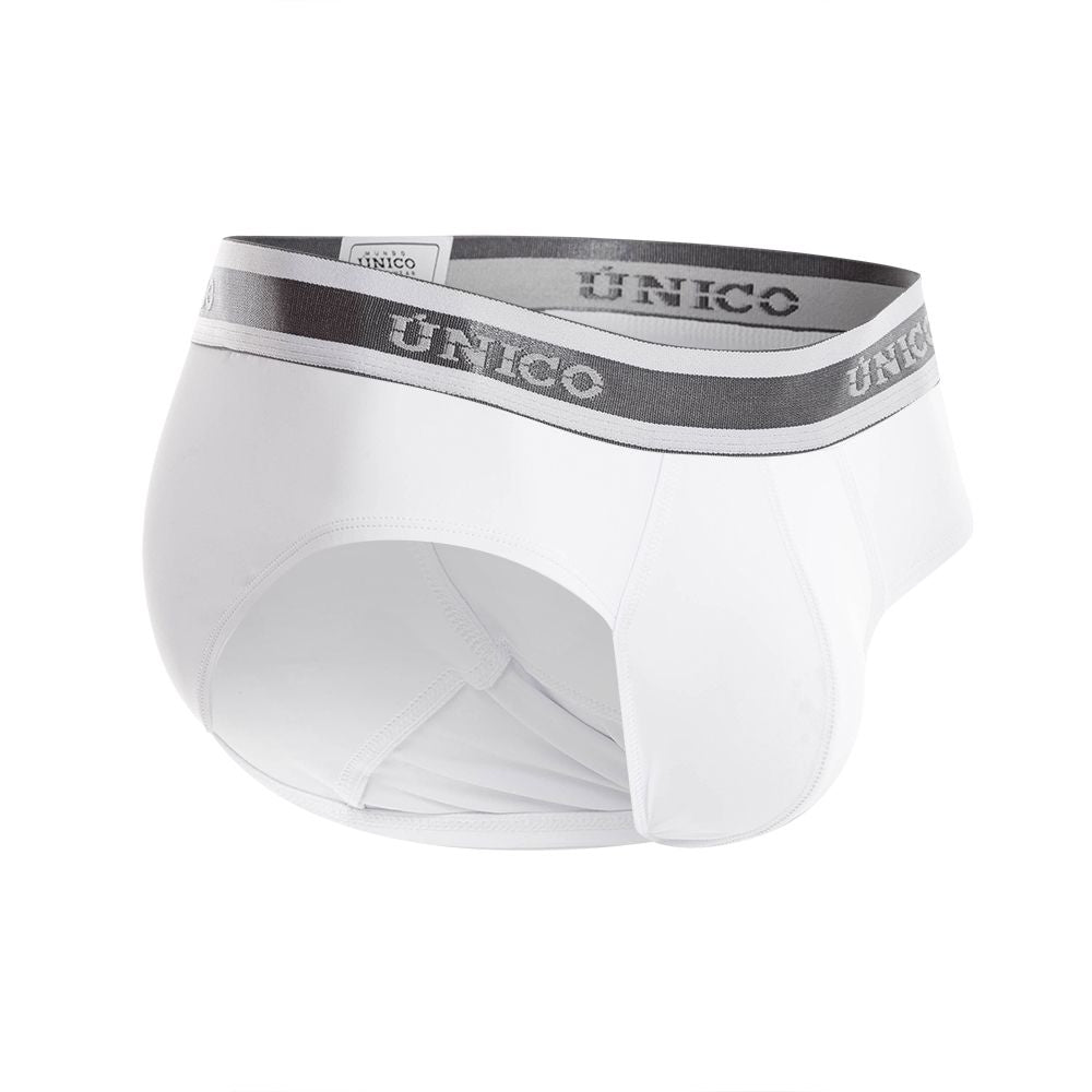 Unico 22120201112 Lustre M22 Briefs White Plus Sizes