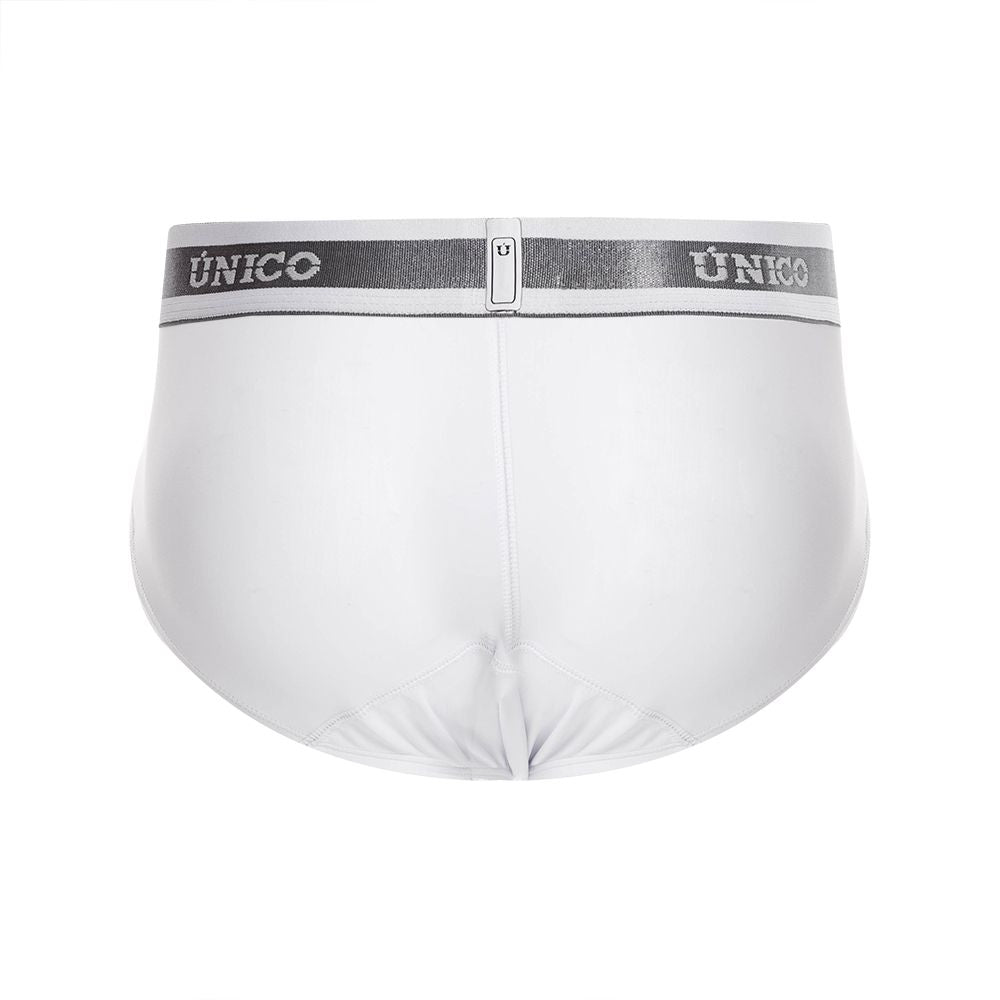 Unico 22120201112 Lustre M22 Briefs White Plus Sizes