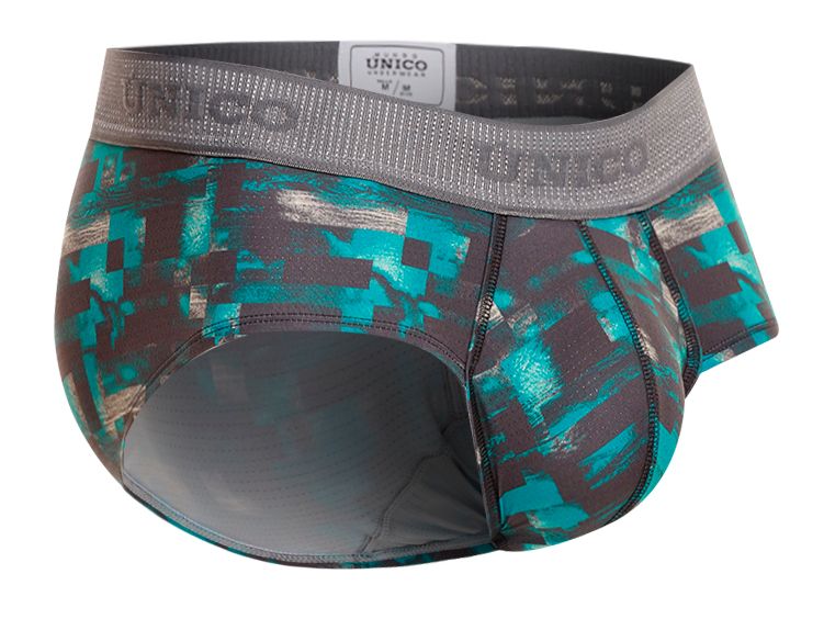 Unico 23050201104 Escaque Briefs Green