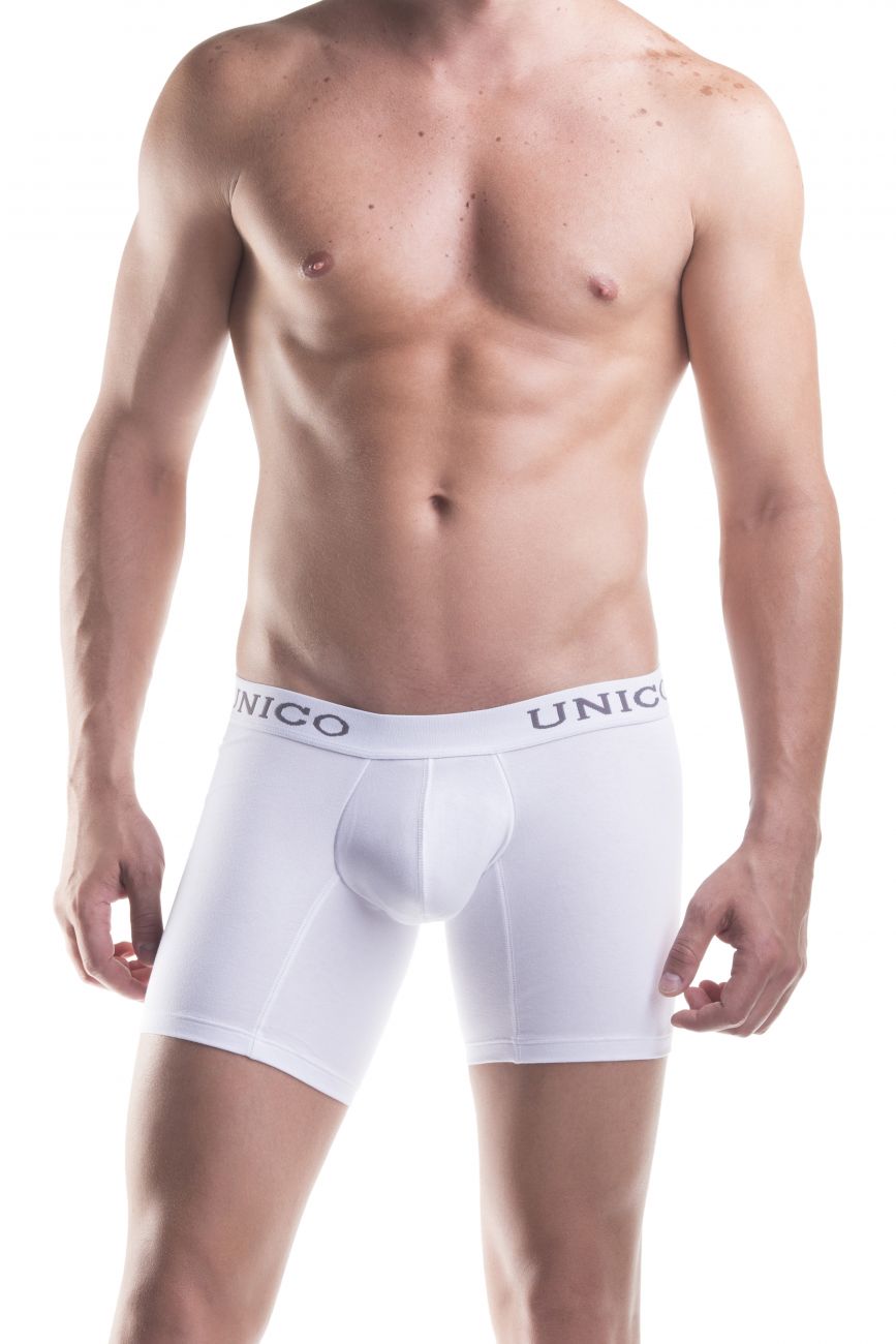 Unico 9610090100 Boxer Briefs Cristalino White