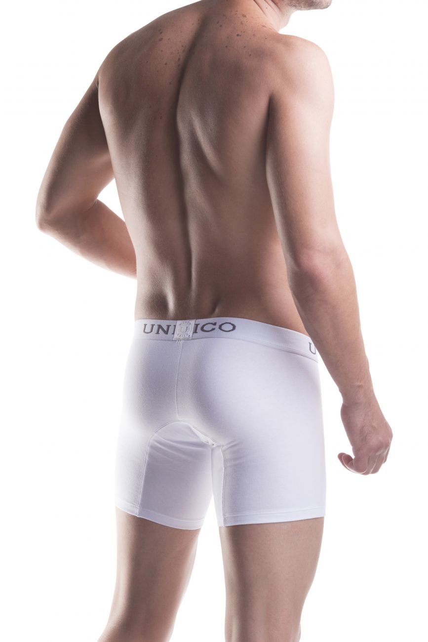 Unico 9610090100 Boxer Briefs Cristalino White