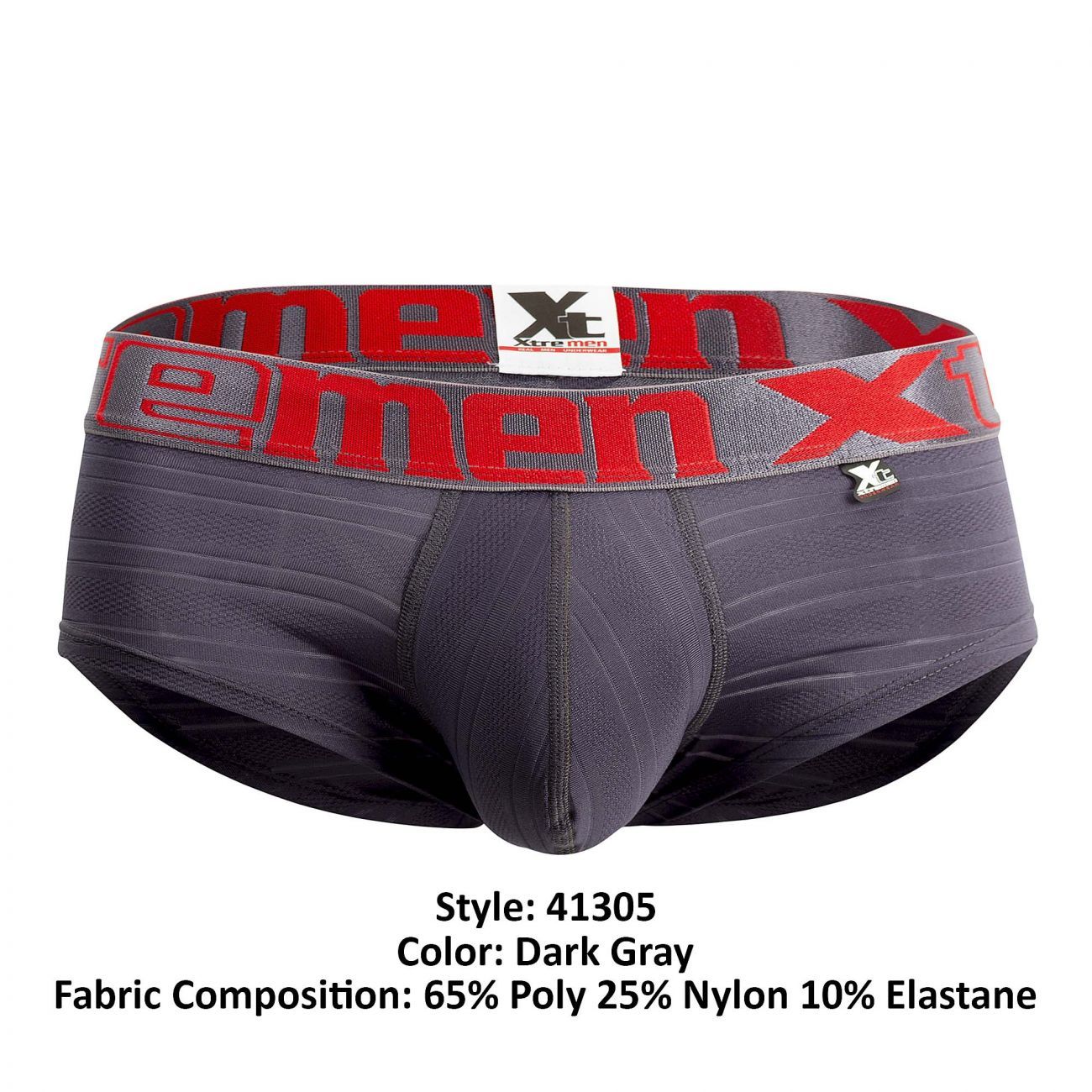 Xtremen 41305 Microfiber Brief Gray